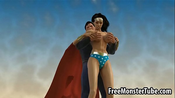 Mulher maravilha e superman sexo